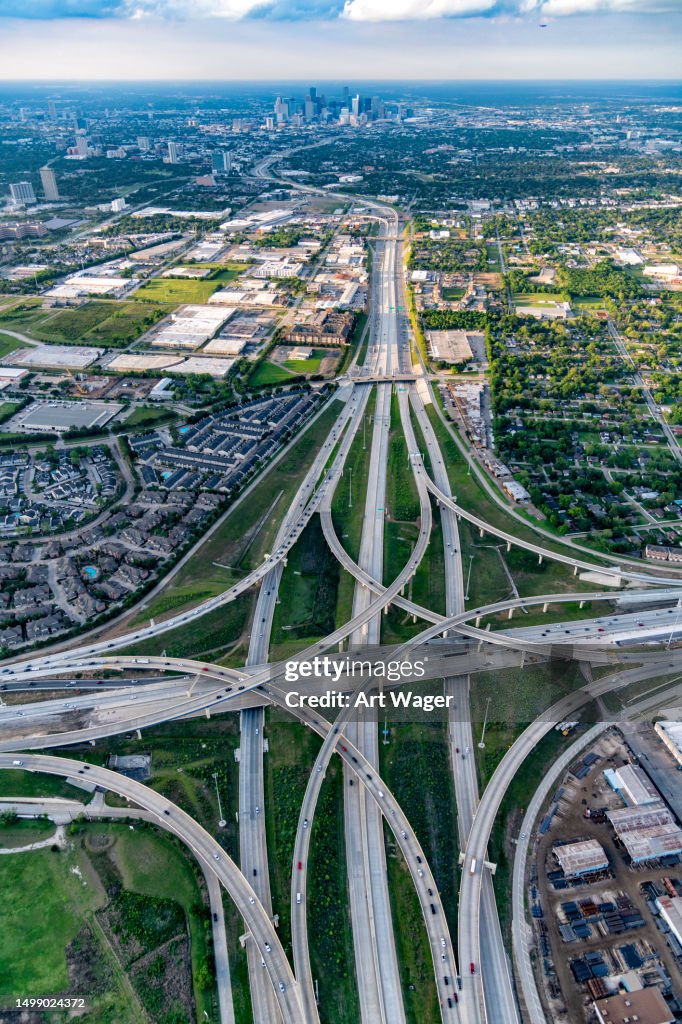 Houston Freeway Interchanges Interchange Houston Texas Houston's 59/610 Interchange Project Is