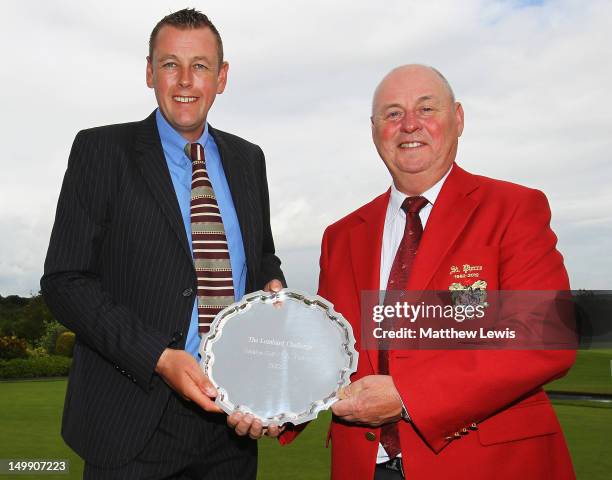 Craig Dun and James Cook of Marriott St Pierre Hotel and Country Club pictured after winning the Lombard Challenge Regional Qualifier at Cumberwell...