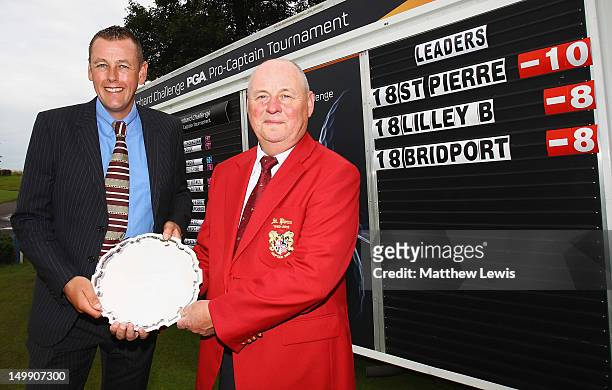 Craig Dun and James Cook of Marriott St Pierre Hotel and Country Club pictured after winning the Lombard Challenge Regional Qualifier at Cumberwell...