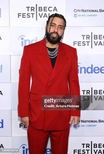 French Montana attends the "For Khadija" Premiere during the 2023 Tribeca Festival at Beacon Theatre on June 16, 2023 in New York City.