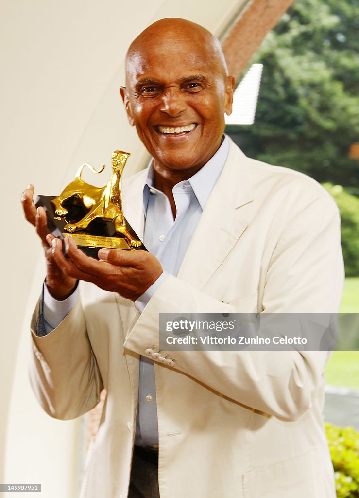 Harry Belafonte Receives Life Achievement Award, Photocall - 65th Locarno Film Festival