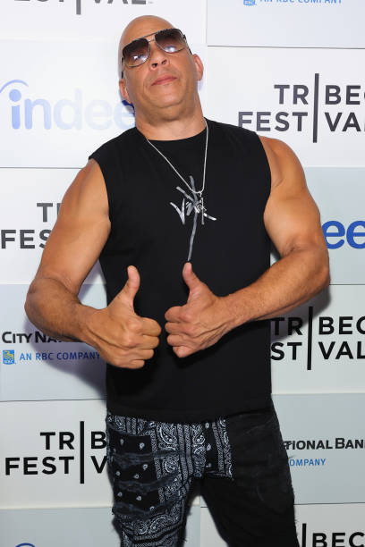 Vin Diesel attends the "For Khadija" Premiere during the 2023 Tribeca Festival at Beacon Theatre on June 16, 2023 in New York City.