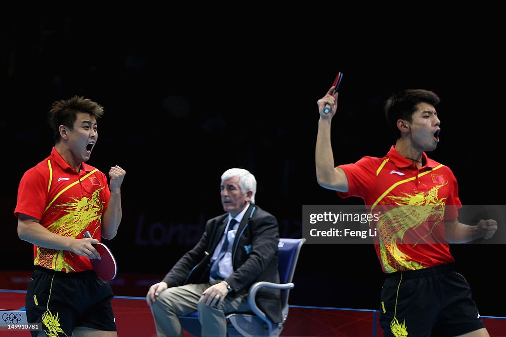 Olympics Day 10 - Table Tennis