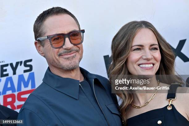 Robert Downey Jr. And Susan Downey attend MAX Original Series "Downey's Dream Cars" Los Angeles Premiere at Petersen Automotive Museum on June 16,...