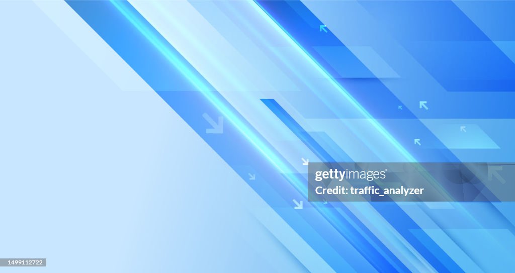 Abstract Blue Technical Background High-Res Vector Graphic - Getty Images