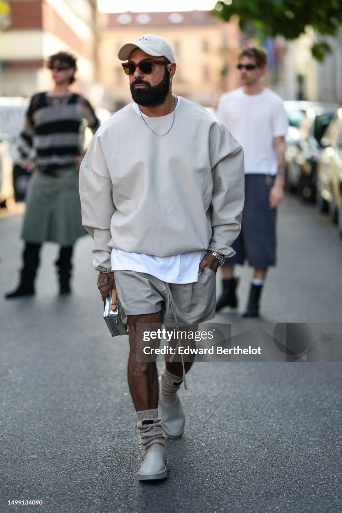 Street Style - Day 1 - Milan Fashion Week - Menswear Spring/Summer 2024