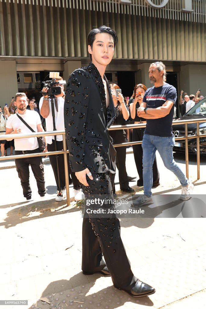 Dolce&Gabbana - Arrivals - Milan Fashion Week - Menswear Spring/Summer 2024