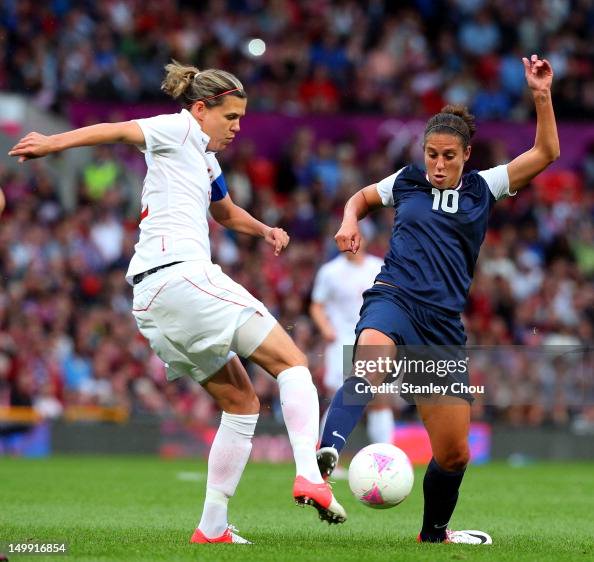 Olympics Day 10 - Women's Football S/F - Match 24 - Canada v USA Olympics Day 10 - Women's Football S/F - Match 24 - Canada v USA