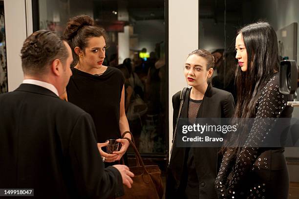 All Tomorrow's Parties" Episode 201 -- Pictured: Eli Klein, Claudia Martinez, Chantal Chadwick, Angela Pham --