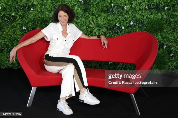 Elizabeth Bourgine attends the "Elizabeth Bourgine" photocall during the 62nd Monte Carlo TV Festival on June 17, 2023 in Monte-Carlo, Monaco.