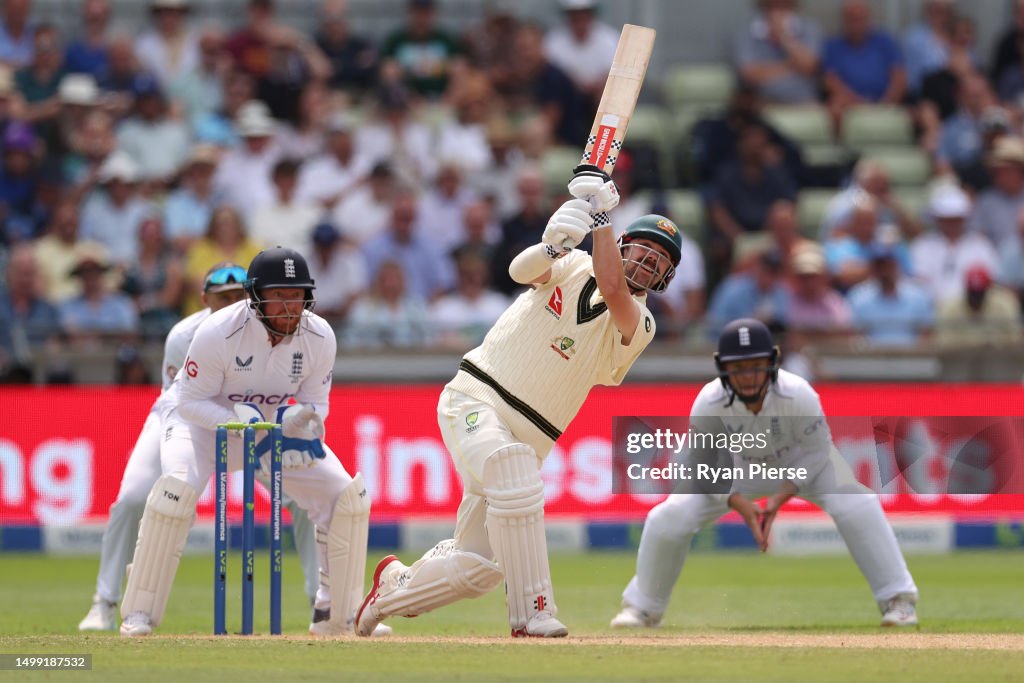 England v Australia - LV= Insurance Ashes 1st Test Match: Day Two