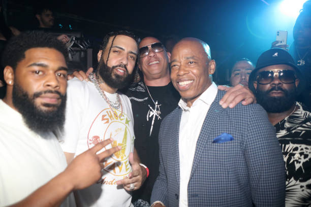 Jordan Coleman,French Montana, Vin Diesel and Mayor of New York City Eric Adams attend "For Khadija" Tribeca Festival After Party at Lavo on June 16,...