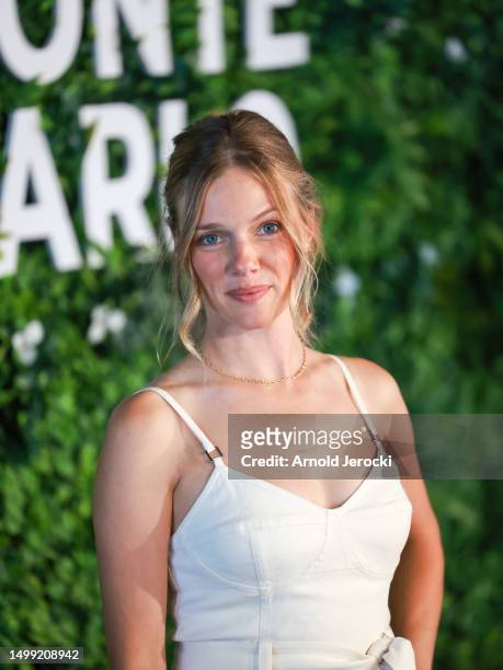 Tracy Spiridakos attends the "Wolf" photocall during the 62nd Monte Carlo TV Festival on June 17, 2023 in Monte-Carlo, Monaco.