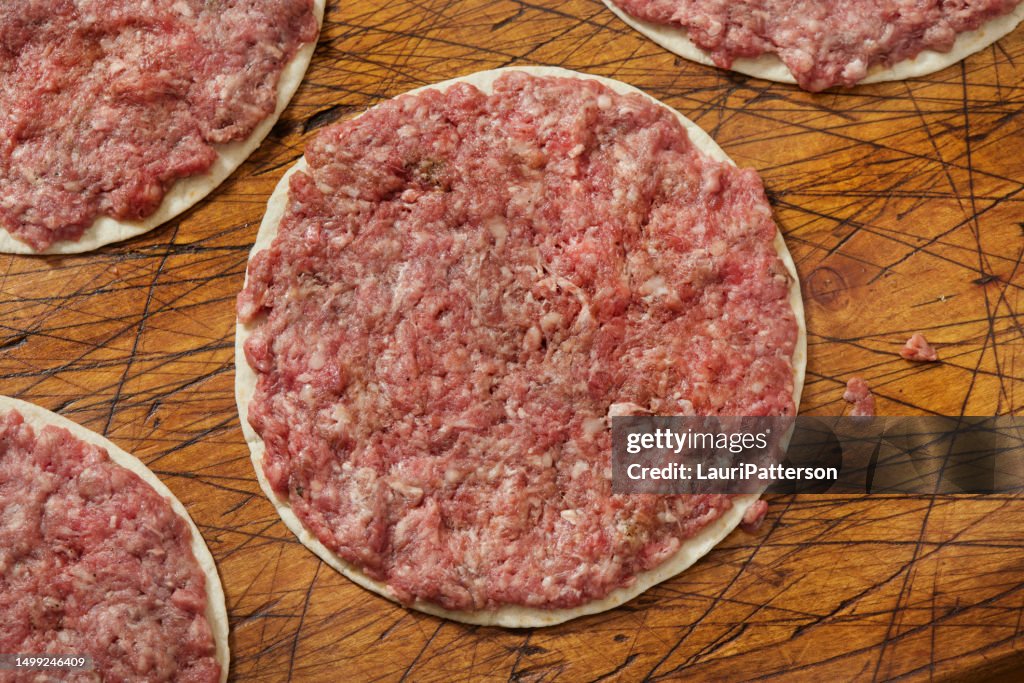 Preparing The Viral Big M Smash Burger Taco