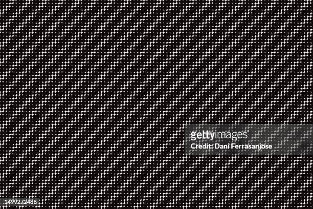 abstract wallpaper of diagonal lines with visual noise. - carbon fibre stock pictures, royalty-free photos & images