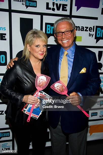 Pictured: Nancy Grace, George Teichner -- Photo by: Charles Sykes/Bravo/NBCU Photo Bank via Getty Images
