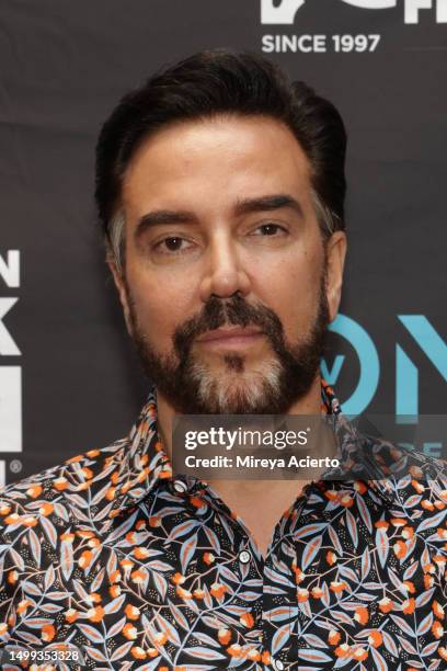 Actor Jeff Marchelletta attends the 2023 American Black Film Festival during "A Mother's Intuition" at Miami Beach Convention Center on June 17, 2023...