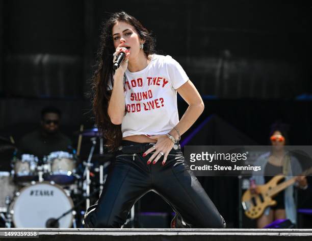 Kassi Ashton performs on Day 2 of Country Summer Music Festival 2023 at Sonoma County Fairgrounds on June 17, 2023 in Santa Rosa, California.