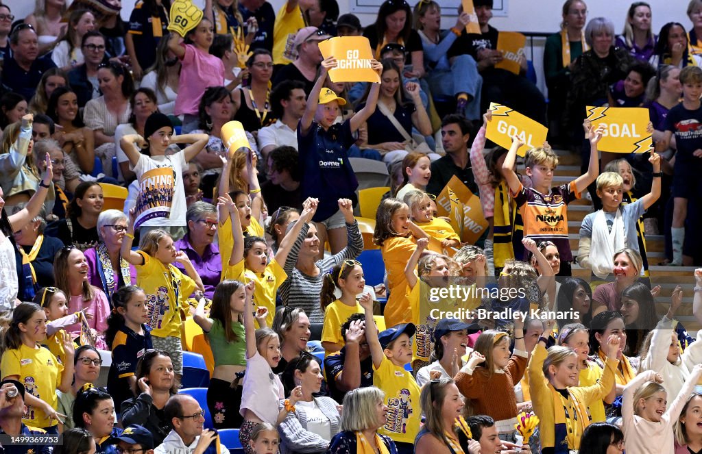 Super Netball Rd 14 - Sunshine Coast Lightning v Queensland Firebirds
