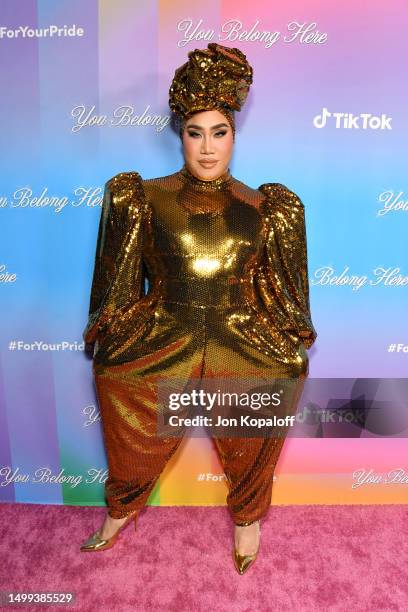 Patrick Starrr attends the TikTok Pride Creator Ball at NeueHouse Hollywood on June 17, 2023 in Hollywood, California.