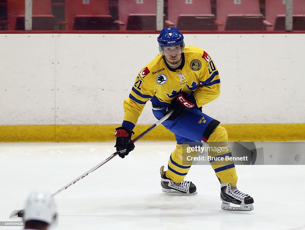 USA Hockey Junior Evaluation Camp - USA White v Sweden