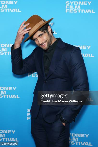 Ethan Browne attends the Australian premiere of "Indiana Jones And The Dial Of Destiny" for the Sydney Film Festival closing night at State Theatre...