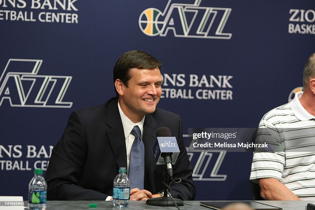 Utah Jazz Dennis Lindsey Press Conference