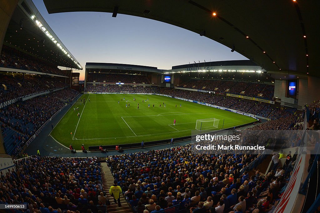 Rangers v East Fife - Scottish Communities League Cup First Round