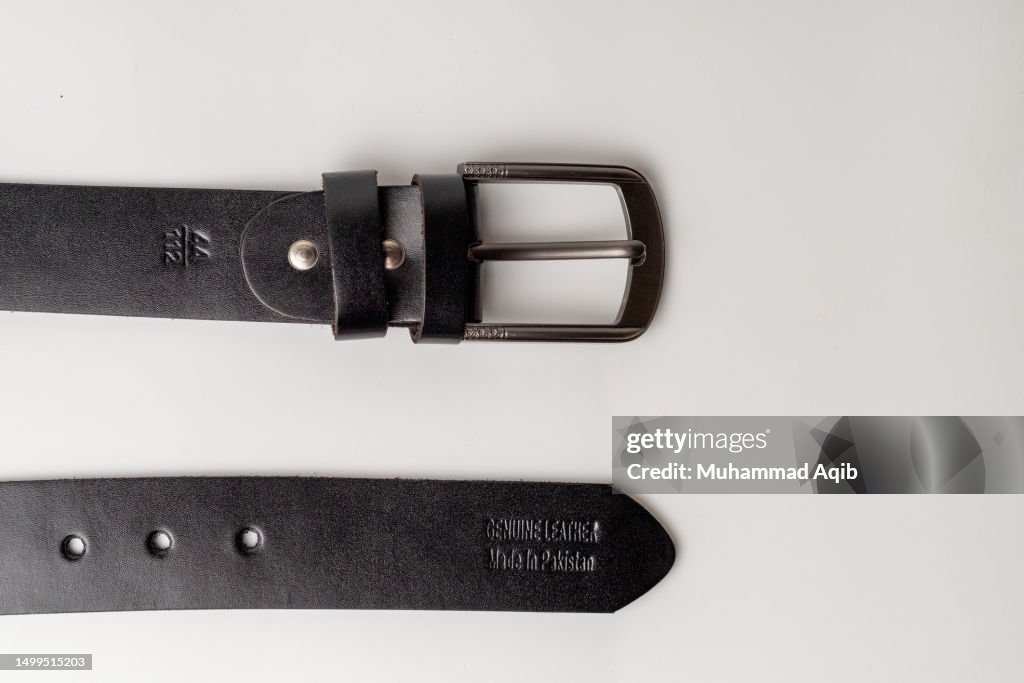 Belt product photography