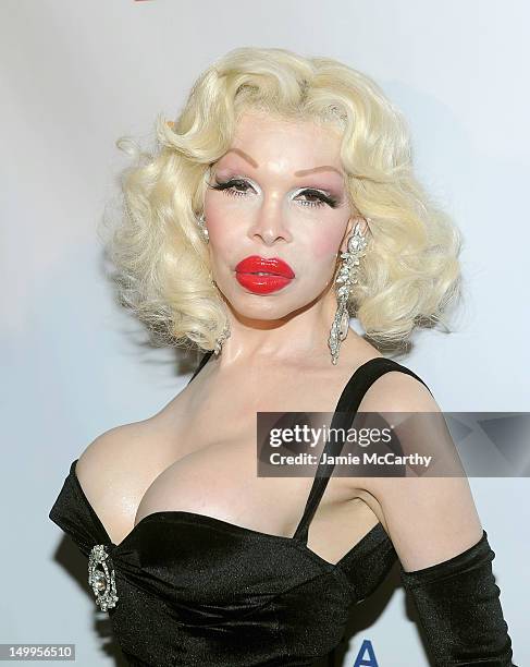 Amanda Lapore attends the GLAAD Manhattan Summer Event at Humphrey at the Eventi Hotel on August 7, 2012 in New York City.