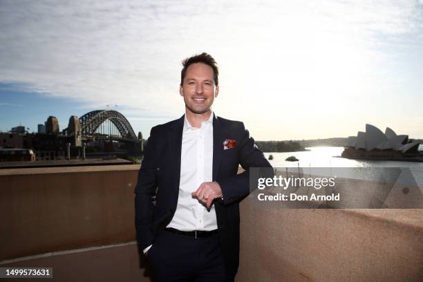 Tristan MacManus attends the TV WEEK Logie Awardss Nominations Event on June 19, 2023 in Sydney, Australia.