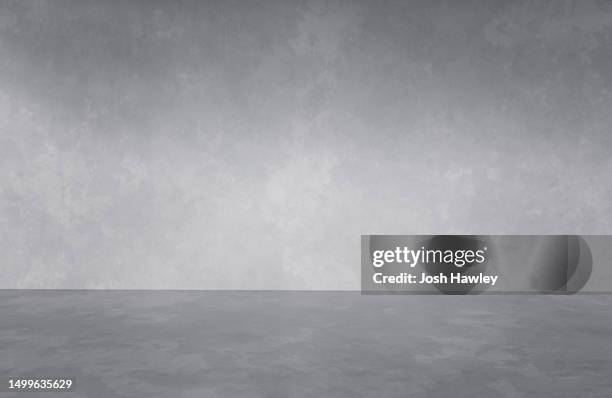 empty concrete background - black and white photo to colour stock pictures, royalty-free photos & images