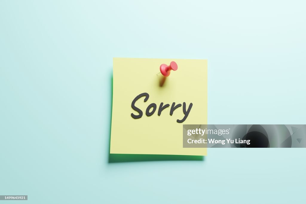 Sorry Memo