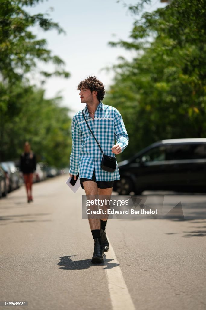 Street Style - Day 3 - Milan Fashion Week - Menswear Spring/Summer 2024