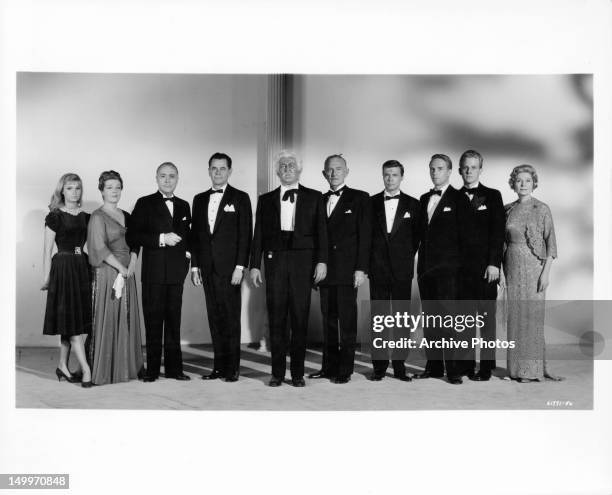 Glenn Ford, Charles Boyer, Harriet MacGibbon, Lee J Cobb, Paul Lukas, Karl Boehm, Richard Franchot, Brian Avery, and Kathryn Givney publicity...