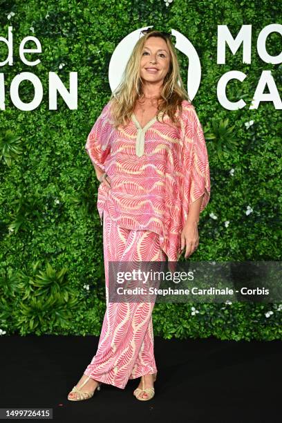 Jeanne Savary attends the "En Famille" photocall during the 62nd Monte Carlo TV Festival on June 19, 2023 in Monte-Carlo, Monaco.