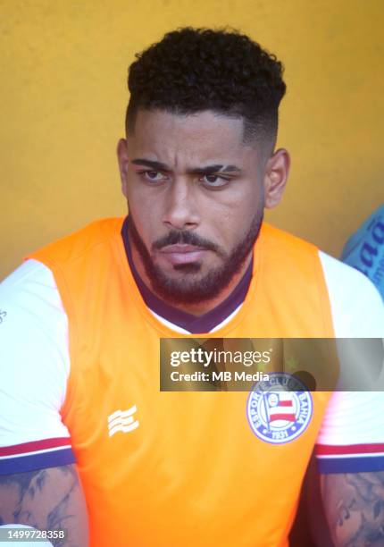 Matheus Bahia Santos of EC Bahia on April 11, 2023 in Volta Redonda, Brazil.