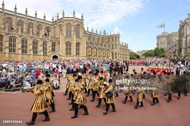 Military Knights Of Windsor Photos and Premium High Res Pictures