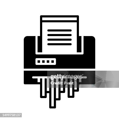 Permanently Delete Black Line & Fill Vector Icon Permanently Delete Black Line & Fill Vector Icon