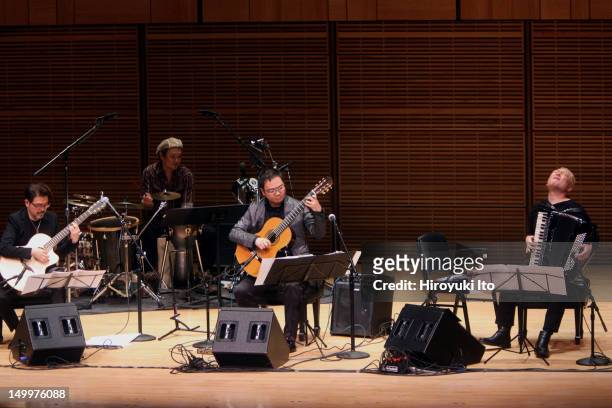 Tribute to Toru Takemitsu," part of JapanNYC festival at Zankel Hall on Friday night, December 17, 2010.The concert is curated by Toru's daughter...