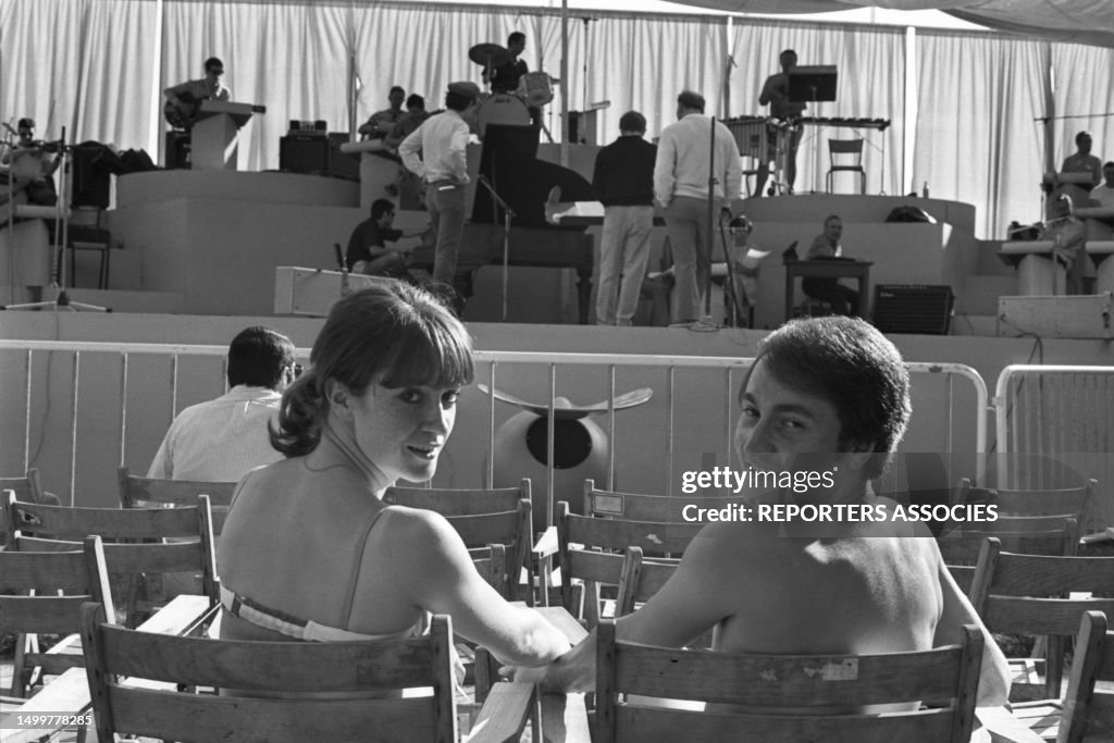 Bernard Ricci Alice Dona et son mari Bernard Ricci en vacances sur la Côte d'Azur ...