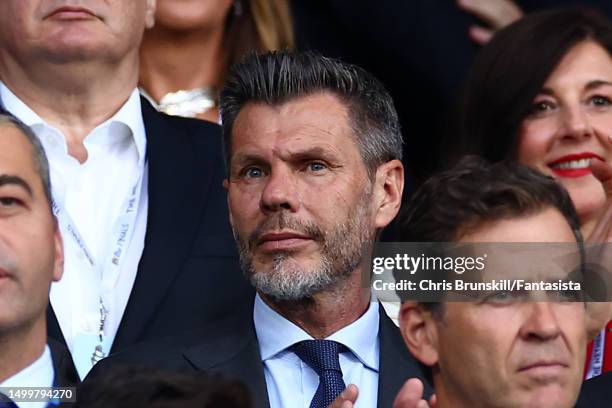 Zvonimir Boban looks on during the UEFA Nations League 2022/23 final match between Croatia and Spain at De Kuip on June 18, 2023 in Rotterdam,...