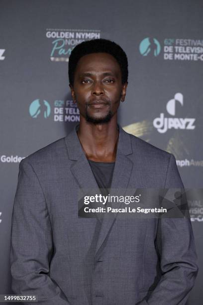 Edi Gathegi attends the "Nymphes D'Or - Golden Nymphs" Nominees Party during the 62nd Monte Carlo TV Festival on June 19, 2023 in Monte-Carlo, Monaco.