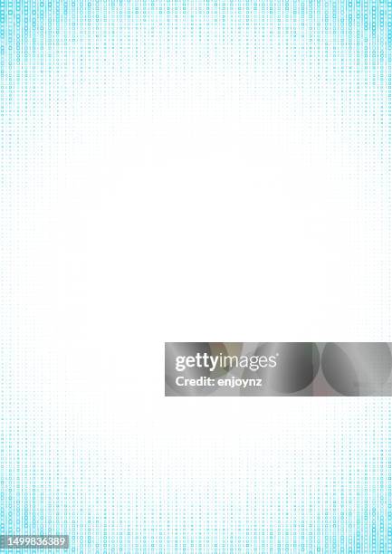 digital binary radiating blue gradient background - blue binary code stock illustrations