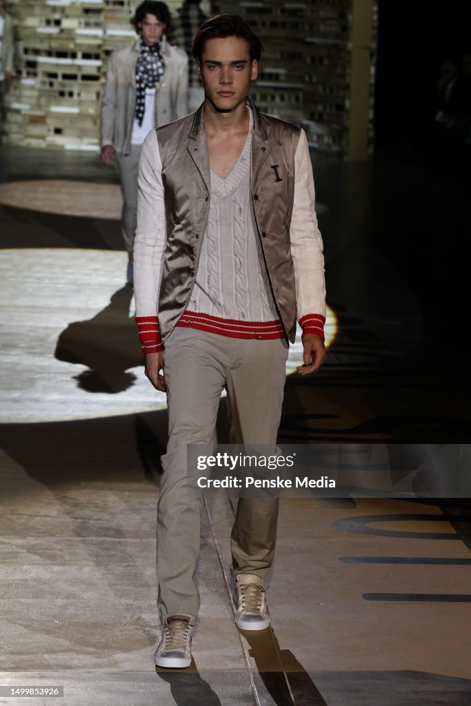 Spring/Summer 2011 Milano Moda Uomo Iceberg News Photo Getty