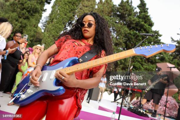 Performs at Spotify's intimate evening of music and culture during Cannes Lions 2023 at Villa Golda on June 19, 2023 in Cannes, France.