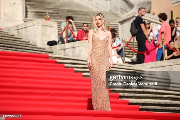 Vanessa Kirby attends the Red Carpet at the Global Premiere of "Mission: Impossible - Dead Reckoning Part One" presented by Paramount Pictures and...