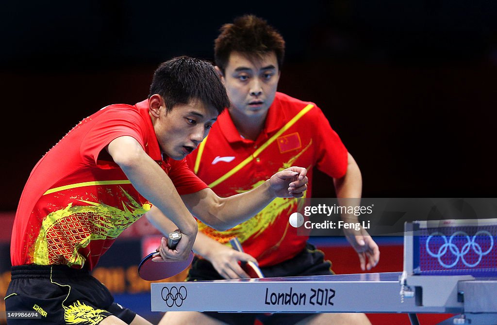 Olympics Day 12 - Table Tennis