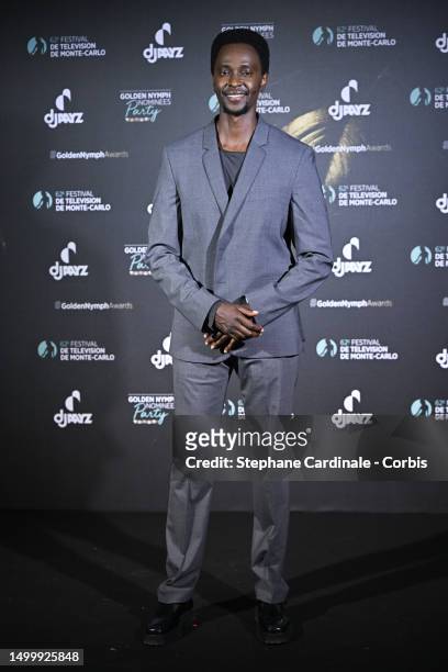 Edi Gathegi attends the "Nymphes D'Or - Golden Nymphs" Nominees Party during the 62nd Monte Carlo TV Festival on June 19, 2023 in Monte-Carlo, Monaco.