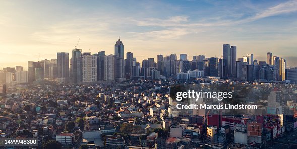 Skyline von Bonifacio Global City in Taguig, Metro Manila Skyline von Bonifacio Global City in Taguig, Metro Manila